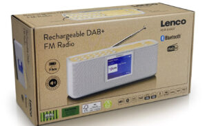 Lenco-Radio-Verpackung, Nachhaltigkeit und Botschaft